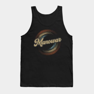 Manowar Circular Fade Tank Top